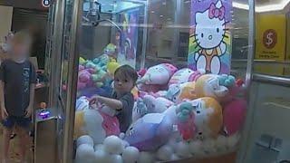 3-Year-Old Gets Stuck After Crawling Into Claw Toy Machine