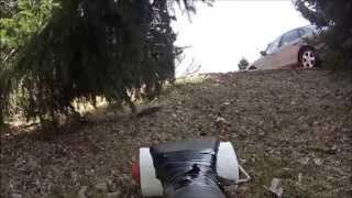 Leaf blower toilet paper launcher-April Fools Prank!