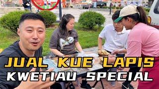 JUAL KWETIAU SPECIAL DAN KUE LAPIS DI CHINA LARIS MANIS,TIDAK DISANGKA DITUNGGUKAN OLEH LANGGANAN KU