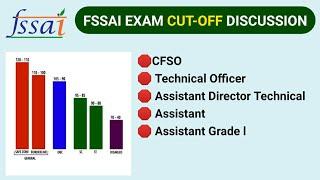 FSSAI Exam Cut-off : CFSO : TO : Assistant & Assistant Director Technical