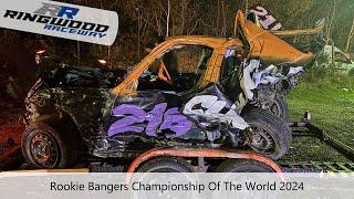 Rookie Banger Championship of the World 2024 - Ringwood Raceway