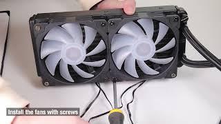 Installation Video of V240 Liquid CPU Cooler