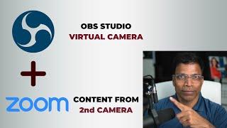 Fix blurry video when using OBS Studio Virtual Camera in ZOOM. Content from 2nd Camera.