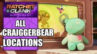 Ratchet & Clank Rift Apart - All CraiggerBear Locations - UnBEARably Awesome trophy