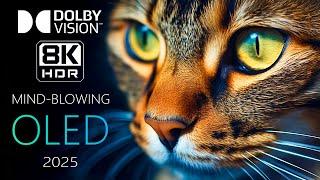 MIND-BLOWING 2025 OLED in 8K HDR Video (60fps) Dolby Vision™