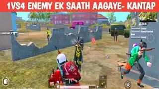 FUNNY PUBG LITE 1V4 KANTAP CLUTCH COMEDY SHORTS|CARTOONFREAK|#SHORTS