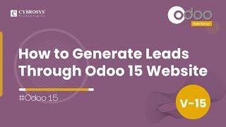 How to Generate Leads Through Odoo 15 Website | Odoo 15 Functional Videos