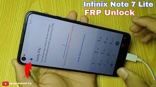 Infinix Note 7 Lite Frp Bypass Android 10 Q | Infinix Note 7 Frp Google Account Bypass Without PC