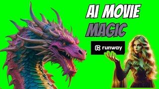 AI Movie Magic: Unleash Runway's AI Magic & Green Screen Tool