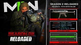 MW2 SEASON 2 RELOADED PATCH NOTES! (Weapon Balances, NEW Settings, Attachment Updates & MORE!)