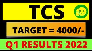 TCS Q1 RESULTS 2022, TCS Q1 RESULTS, TCS SHARE TARGET