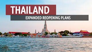 Thailand Expands Reopening Plan