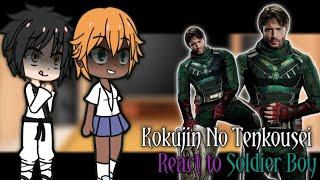 [NTR] Kokujin No Tenkousei React To Hiroki As Soldier Boy || Gacha React