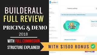 Builderall Review 2019 (FULL Demo & Walk through ) | Builderall Affiliate Program / 2 Tier Explained