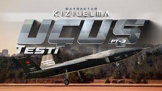 Bayraktar #KIZILELMA PT-3 Test Uçuşu