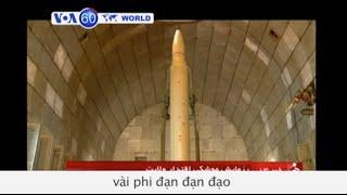 Iran phóng thử nghiệm phi đạn (VOA6)