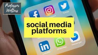 5 Types of Social Media Platforms Explained