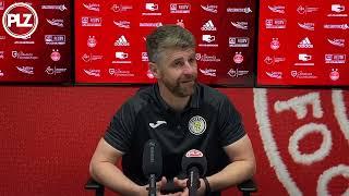 St. Mirren boss Stephen Robinson on his side's improvement in recent weeks