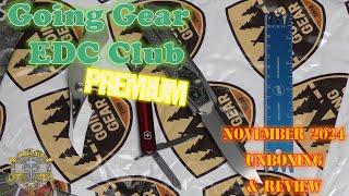 Going Gear EDC Club Premium November 2024 - Unboxing & Review