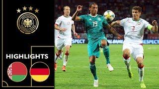 Sané & Reus score for the victory! | Belarus vs. Germany 0-2 | Highlights | Euro Qualifiers