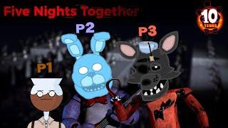 FNAF Multiplayer w/ Lumalight & Taxi | FNAF 10 Stream