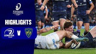 Instant Highlights - Leinster Rugby v ASM Clermont Auvergne Round 2 | Investec Champions Cup 2024/25