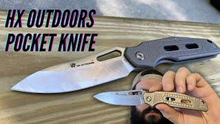 HX Outdoors Pocket Knife / Unboxing and Review / EDC on a Budget