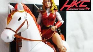 Custom ELECTRONIC SPIRIT (Adora's horse)  masters of the universe classics by Hunter Knight Customs