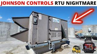 HVAC: Johnson Controls RTU Not Cooling Elevator Mechanical Room (Johnson Controls Roof Top Unit)