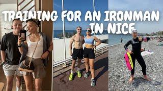 i did an ironman training camp IN NICE!!! ft my first ever open water swim...