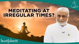 Find out why you must STOP meditating at different timings | Daily meditation routine