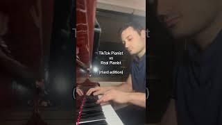 TikTok pianist vs real pianist