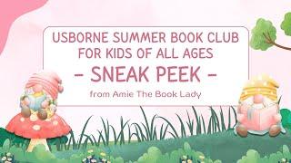 SUMMER BOOK CLUB FOR KIDS - SNEAK PEEK