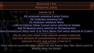 [PoE Sanctum] Watchers Eyes Beast Rerolls helped to make 4.7 mirrors profit in a day. Explaining How