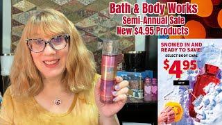 Bath & Body Works Semi-Annual Sale Day 5 New $4.95 Products