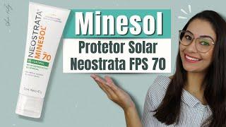 Protetor Solar Neostrata   Minesol Oil Control FPS 70. Bom para peles mistas e oleosas?