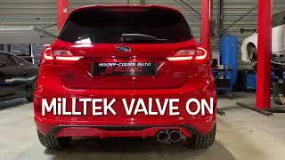 Ford Fiesta st MK 8 origine VS Milltek By Magny-Cours Auto Racing