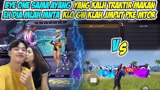 CHALANGE 1 VS 1 SAMA PACAR KALO DIA MNANG DIA MNTA DI JMPUT PAKE MOTOR !!!