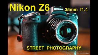 Is This The Best Street Photography Combo?  Nikon Z6 with Voigtlander 35mm f1.4 lens.