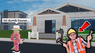 Idiot Builds A House In House Tycoon 2 On Roblox