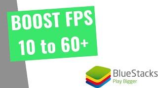 Bluestacks 4.2 -  How to BOOST FPS and Increase Performance / STOP Stuttering on any PC