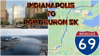 I-69 Indianapolis to Port Huron Drivelapse.