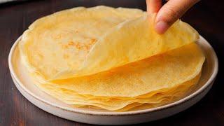 How To Make Crepes | French Crepes Recipe | Crepe Recipe | pancake Recipe