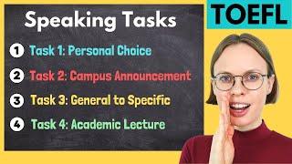 TOEFL Speaking - Tasks and Strategies for a High Score