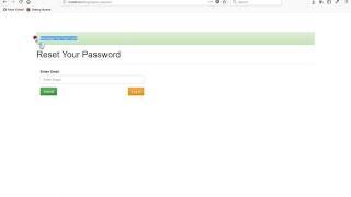 forget password recover with email verify using php mysql.