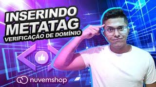 Verificando seu domínio no Facebook/NUVEMSHOP