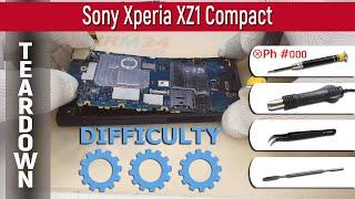 Sony Xperia XZ1 Compact G8441  Teardown Take apart Tutorial