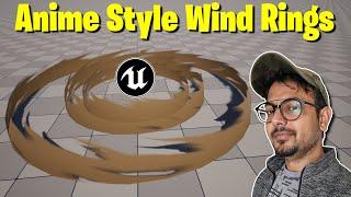 Anime-Style Wind Rings Material Tutorial in Unreal Engine 5