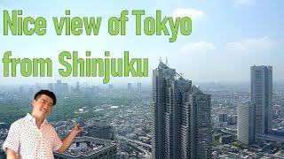 Free Observation Deck in Shinjuku, Tokyo / Japan Travel Guide