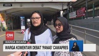 Warga Komentari Debat Panas Cawapres